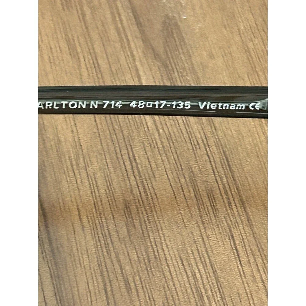 Warby Parker Carlton N 714 Green Full Rim Plastic Eyeglass Frames 48-17-135